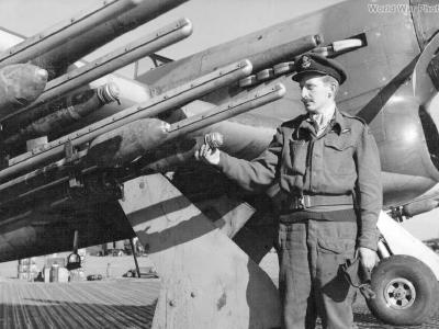 Hawker Typhoon rockets