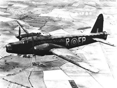 Vickers Wellington Mk II W5461 EP-R of No. 104 Squadron RAF