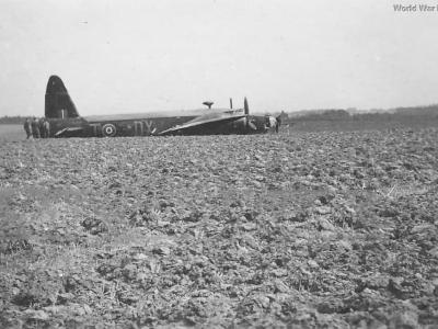 Crashed Wellington DX-T