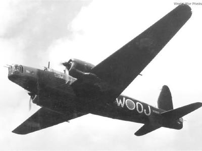 Vickers Wellington OJ-W of No. 149 Squadron RAF