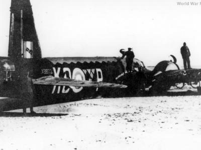Crashed Wellington Mk IC X9873