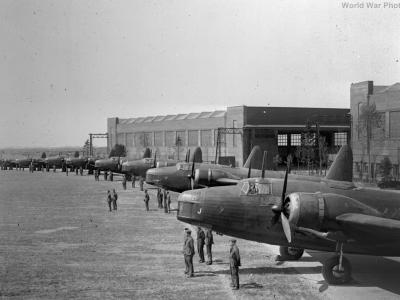 Vickers Wellington bombers Stradishall 1939