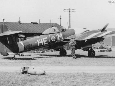 Whirlwind P6974 HE-M of No. 263 Squadron RAF