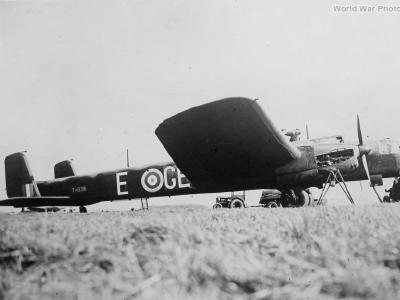 Whitley T4336 GE-E of 58 Sqn