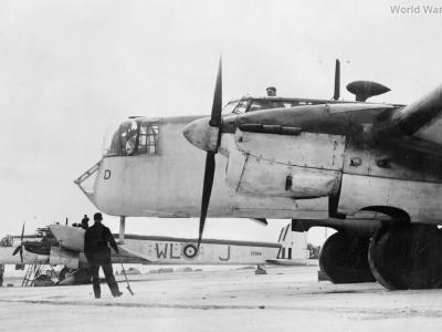 Whitley VII Z6968 612 Sqn Reykjavik 1945