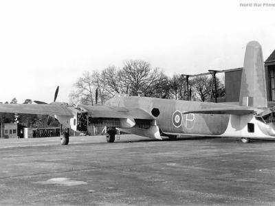 Third prototype Vickers Type 461 Windsor at Wisley airfield