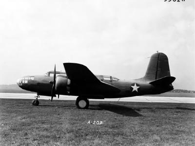 A-20B 41-2672 at Wright Field