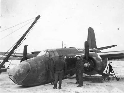 A-20J Bomber MISSPLACED Crashed