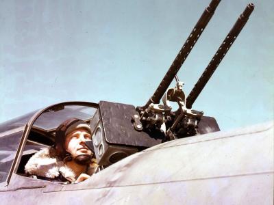 A-20 rear gunner
