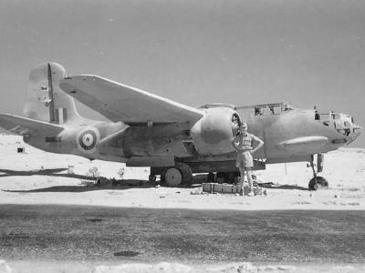 Boston III at Qasaba Airfield