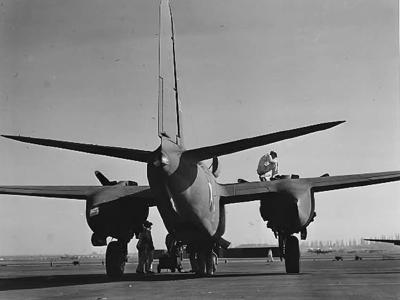 Douglas A-20 rear view