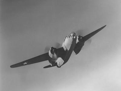 Early A-20 in flight October 1942