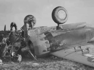 destroyed A-20 47th Bomb Group