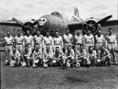 A-20 Havoc and personnel of the 312th Bomb Group