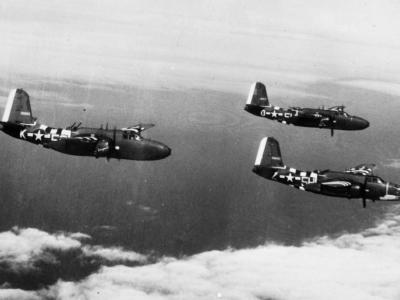 Havocs of the 416th BG, 668h BS in flght