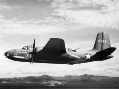 A-20A 40-166 of the 89th Bomb Squadron, 3rd BG, 1942