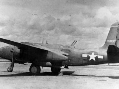 A-20G 43-9637 of the 13th BS, 3rd BG