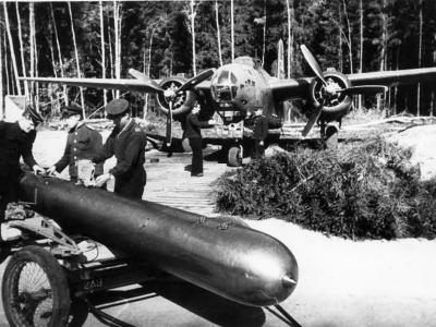 Soviet A-20G of the 1st GMTAP Baltic Fleet VMF, 19 September 1944