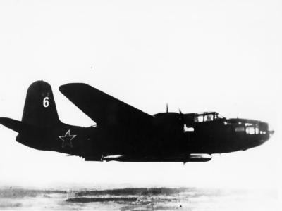 Soviet A-20G from 1st GMTAP Baltic Fleet, VMF, August 1944