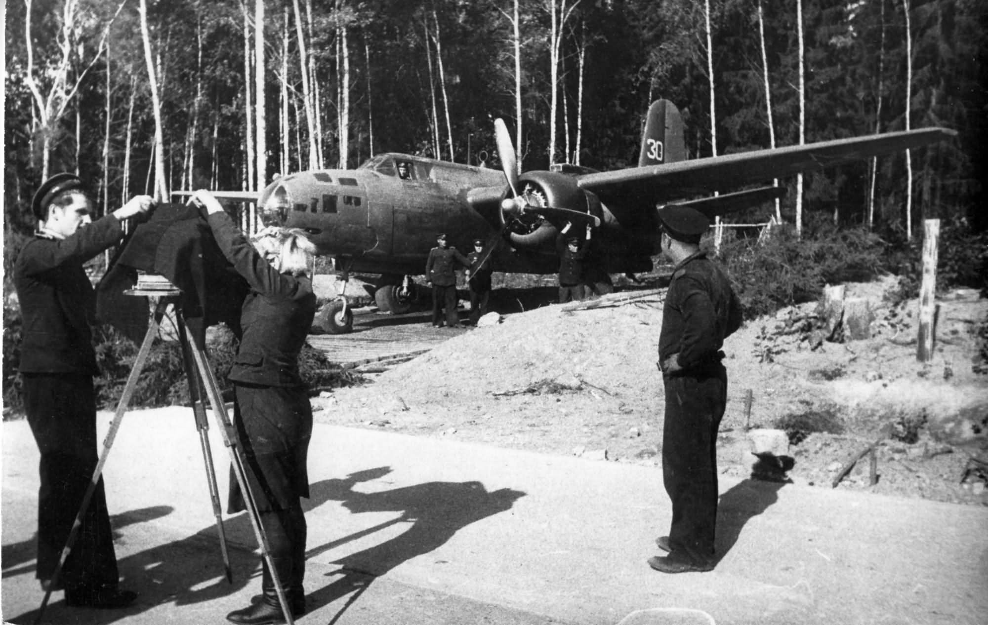 Самолет а20 Бостон на Советском фронте