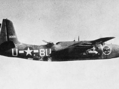 A-20G 43-10195 8U-U of the 646th BS, 410th BG