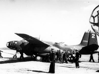 Soviet A-20G serial 43-21891 1944