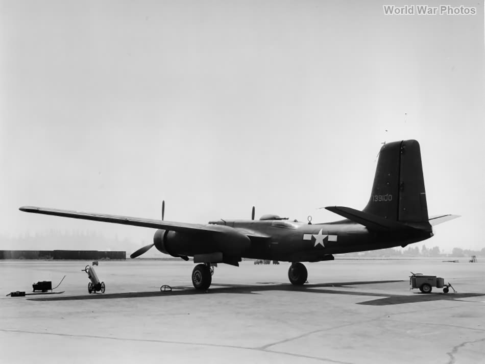 1st production Invader at Long Beach - A-26B 41-39100 | World War Photos