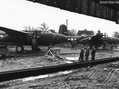 A-20G 410th BG at Gosfield England apr44