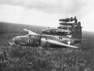 A-20 during Practice Mission in Florida