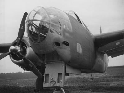 Douglas DB-7A nose view