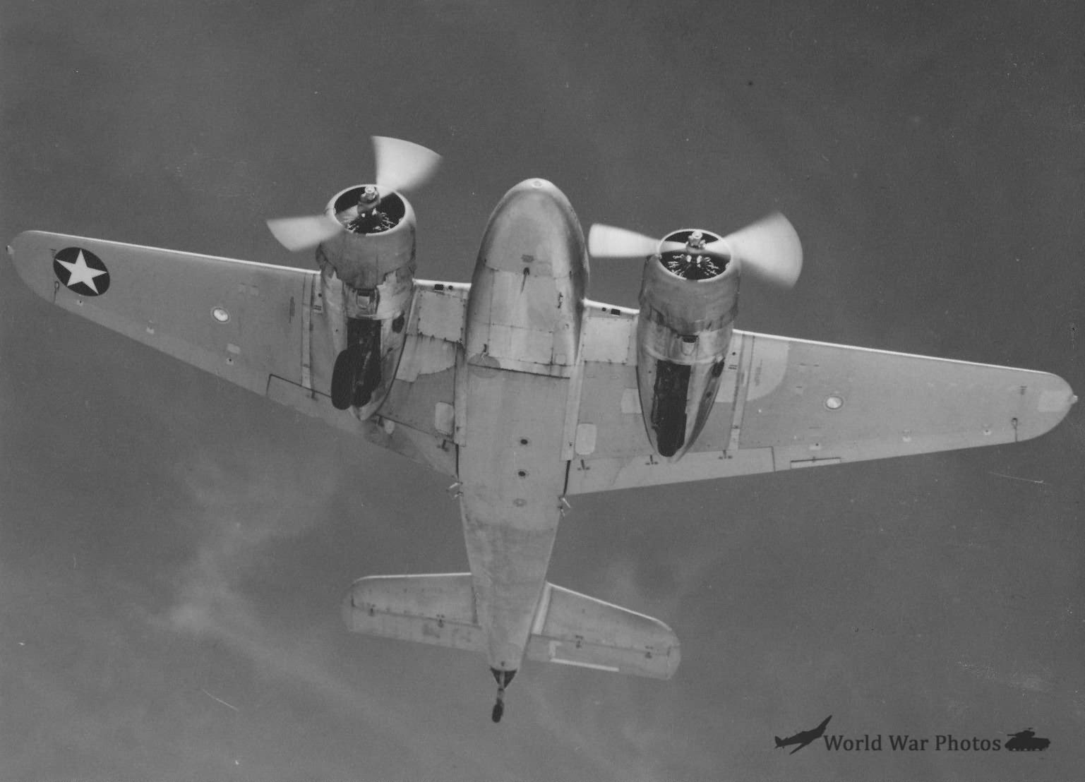 Beechcraft AT-10 flight