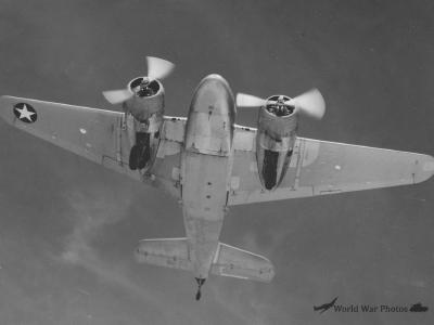 Beechcraft AT-10 flight