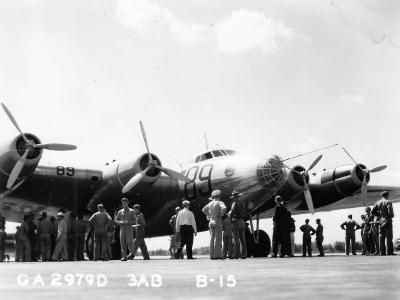 Boeing XB-15 of 49th Bomb Squadron at Selfridge Field 1939