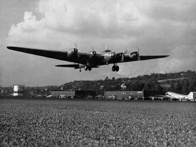Boeing XB-15 taking off