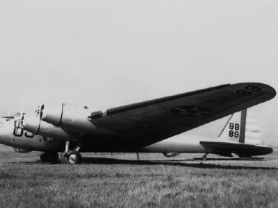 XB-15 code BB89 of the 2nd Bombardment Group