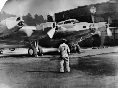 XB-15 Boeing factory 1937