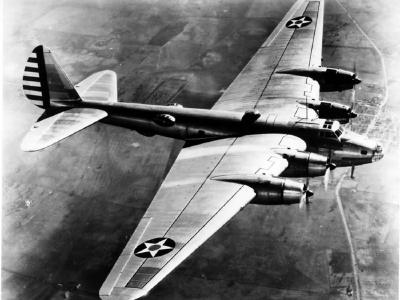 Boeing XB-15 in flight