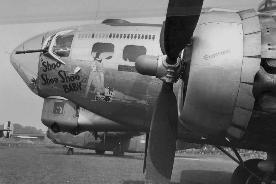 B-17G Flying Fortress Shoo Shoo Shoo Baby 91st Bomb Group