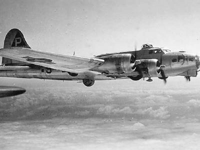 B-17G Flying Fortress Bomber of 384th Bomb Group