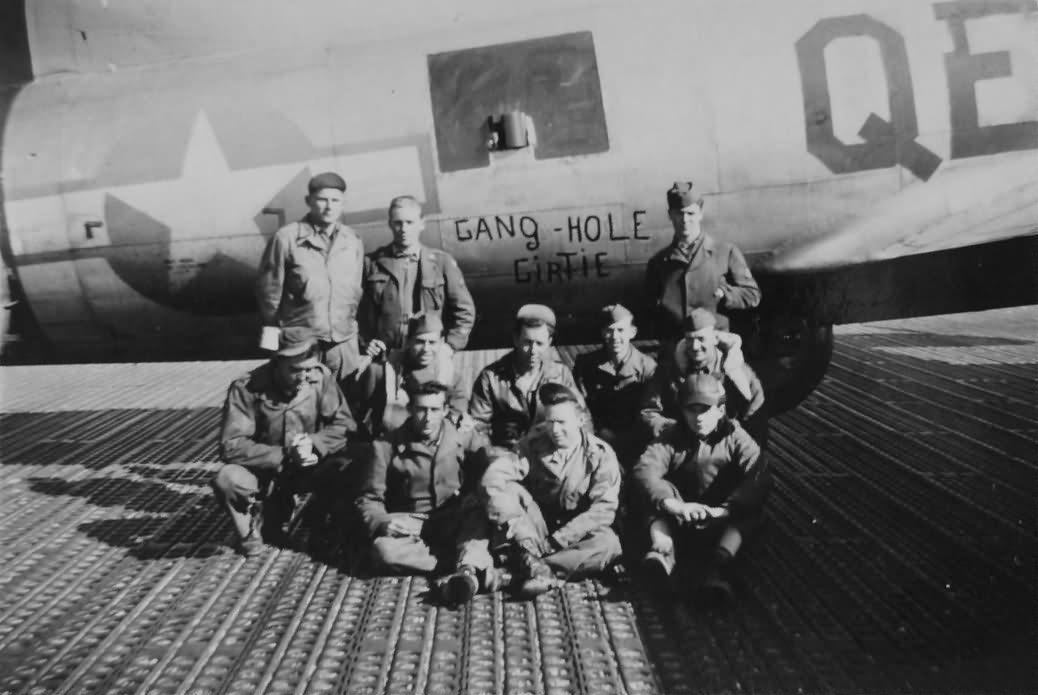 B-17 Flying Fortress of the 94th BG 331st BS Gang Hole Gertie