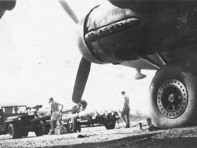 B-17 Flying Fortress landing gear