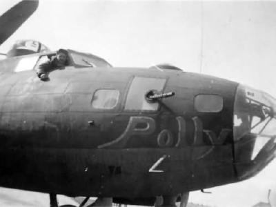 B-17F Flying Fortress of the 379th bomb group Polly