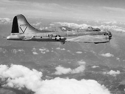 B-17G 44-8020 of the 2nd Bomb Group, 49th Bombardment Squadron