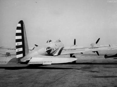 Boeing B-17B rear view