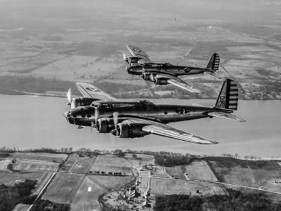 B-17C of 7th BG and B-17B of 19th BG January 1941