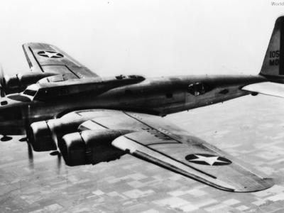 Boeing B-17C from Materiel Division