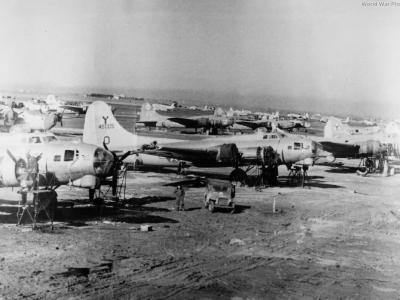 B-17G 44-8005 340th Bomb Squadron, 97th BG
