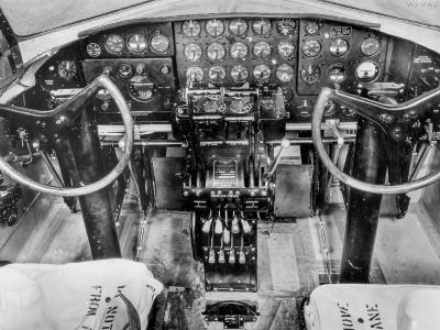 Cockpit of Boeing Model 299