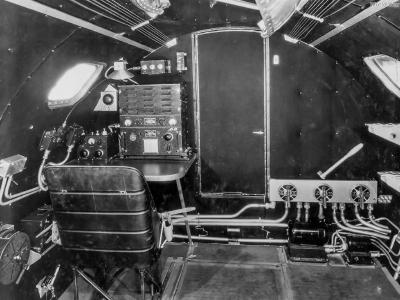 Radio compartment Boeing Model 299 24 July 1935