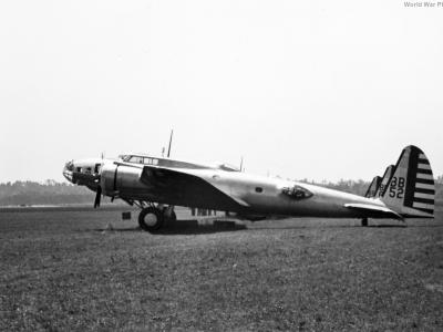 Boeing Y1B-17 on the ground
